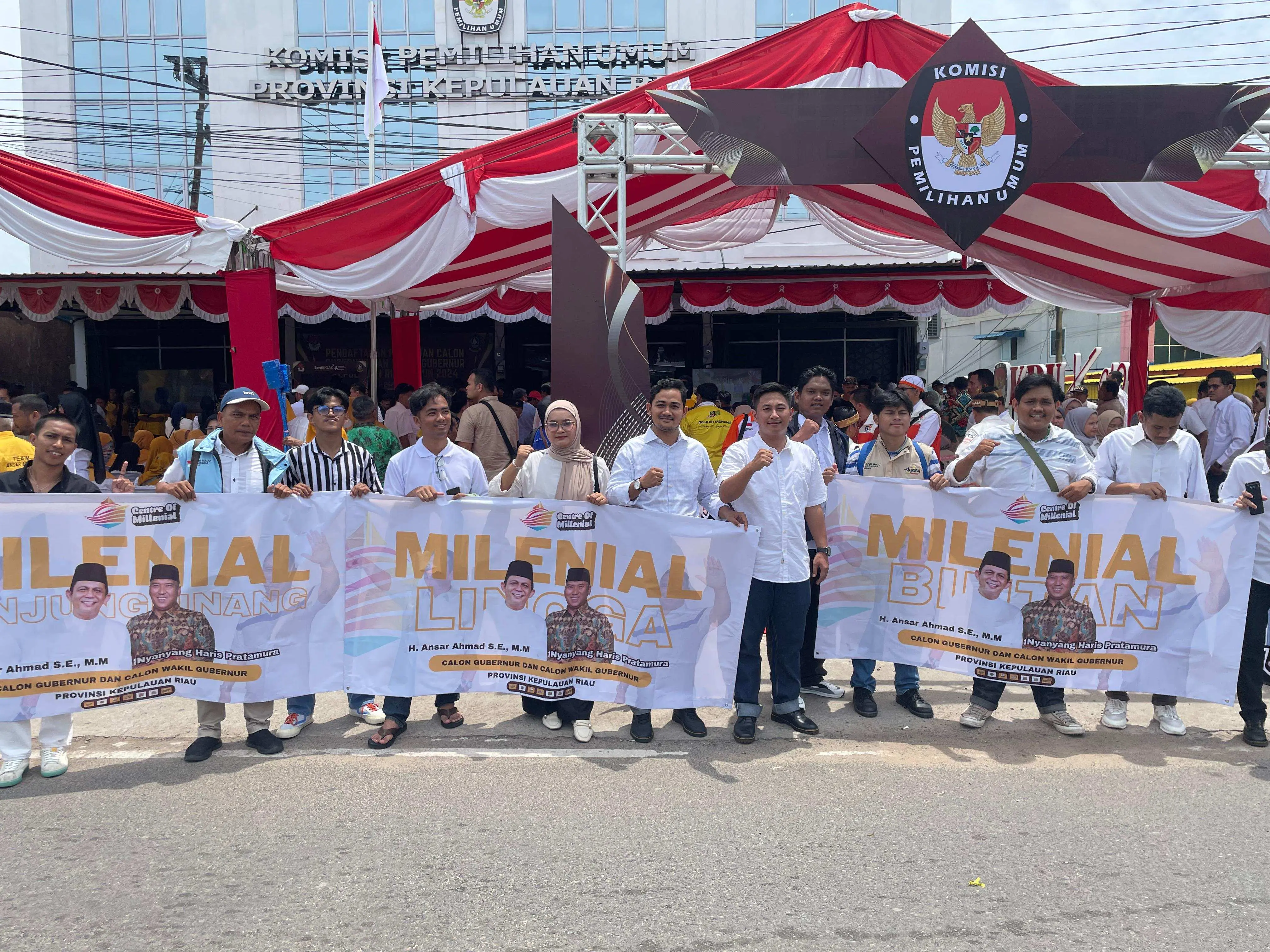 Milenial dan Gen Z Kepri Siap Menangkan Ansar Nyanyang