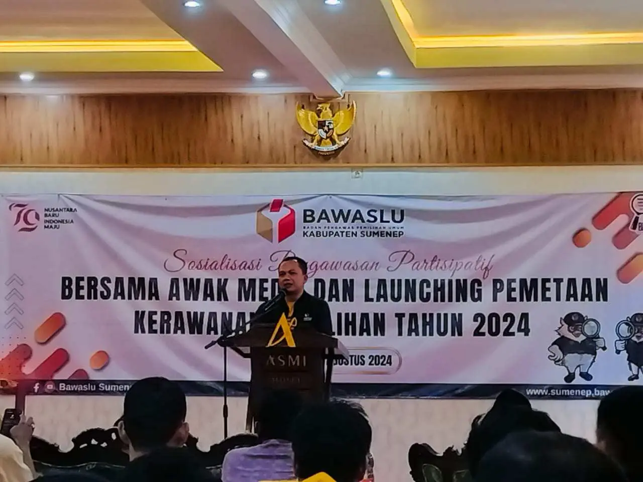 Gandeng Awak Media, Bawaslu Sumenep Resmi Luncurkan Pemetaan Kerawanan Pilkada 2024