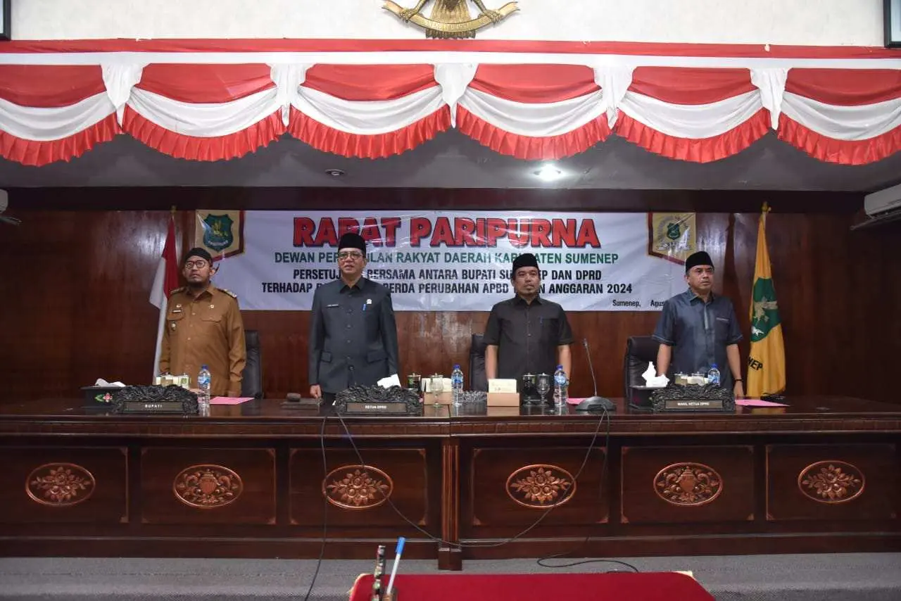 Tuntas Dibahas, Rancangan Perubahan APBD Sumenep 2024 Telah Disahkan dan Ditutup dengan Surplus Pembiayaan Daerah