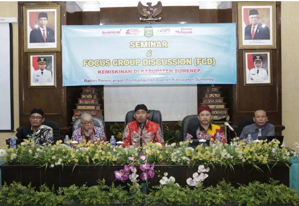 Bupati Achmad Fauzi Optimis Melalui FGD Bakal Mampu Turunkan Angka Kemiskinan di Sumenep
