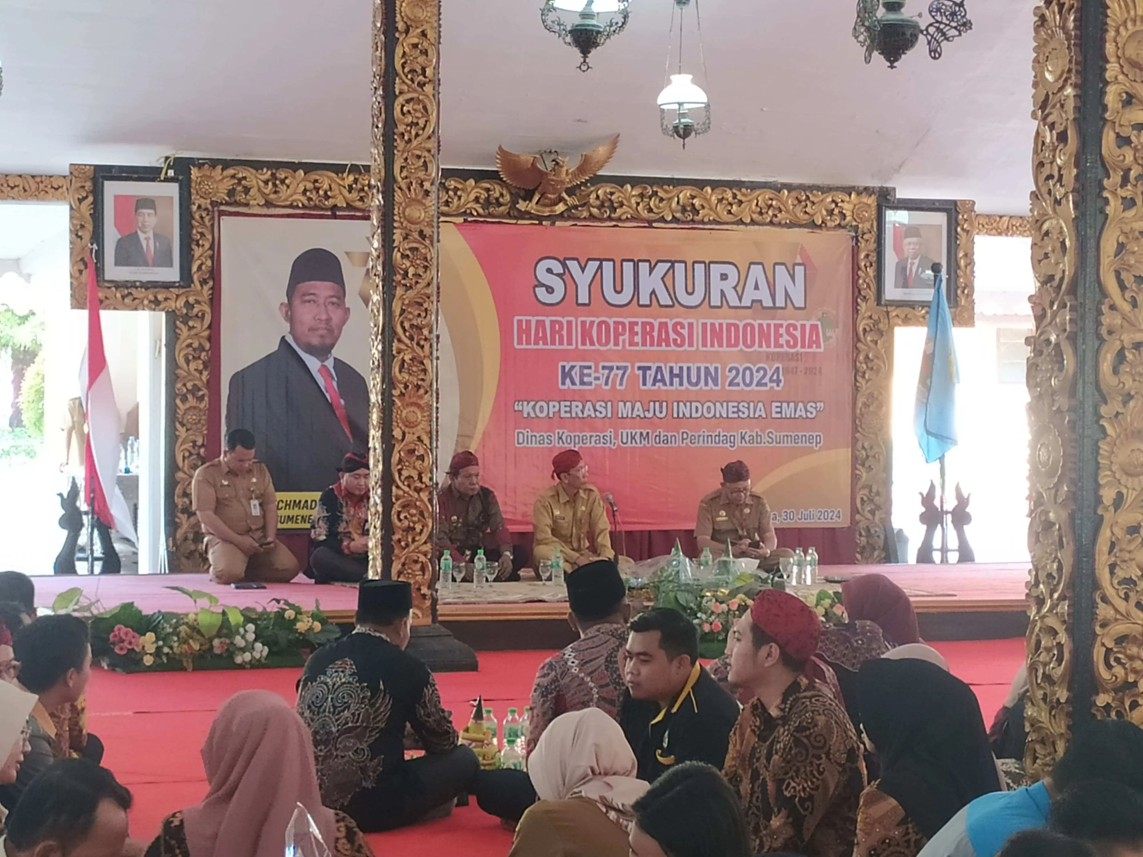 Gelar Syukuran Hari Koperasi ke 77, Diskop UKM dan Perindag Sumenep Raih 2 Penghargaan