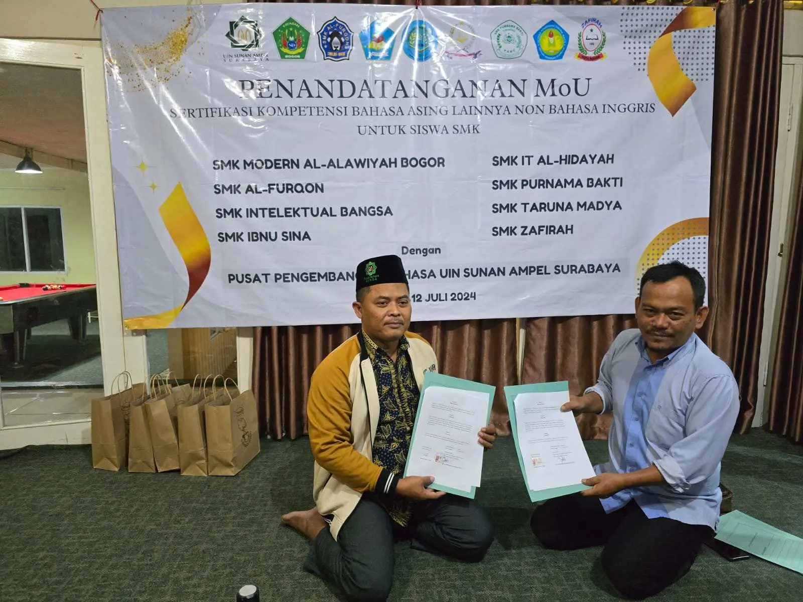 UIN Sunan Ampel Surabaya Lakukan MoU Program Ilmu Bahasa dengan 8 SMK Swasta di Jawa Barat