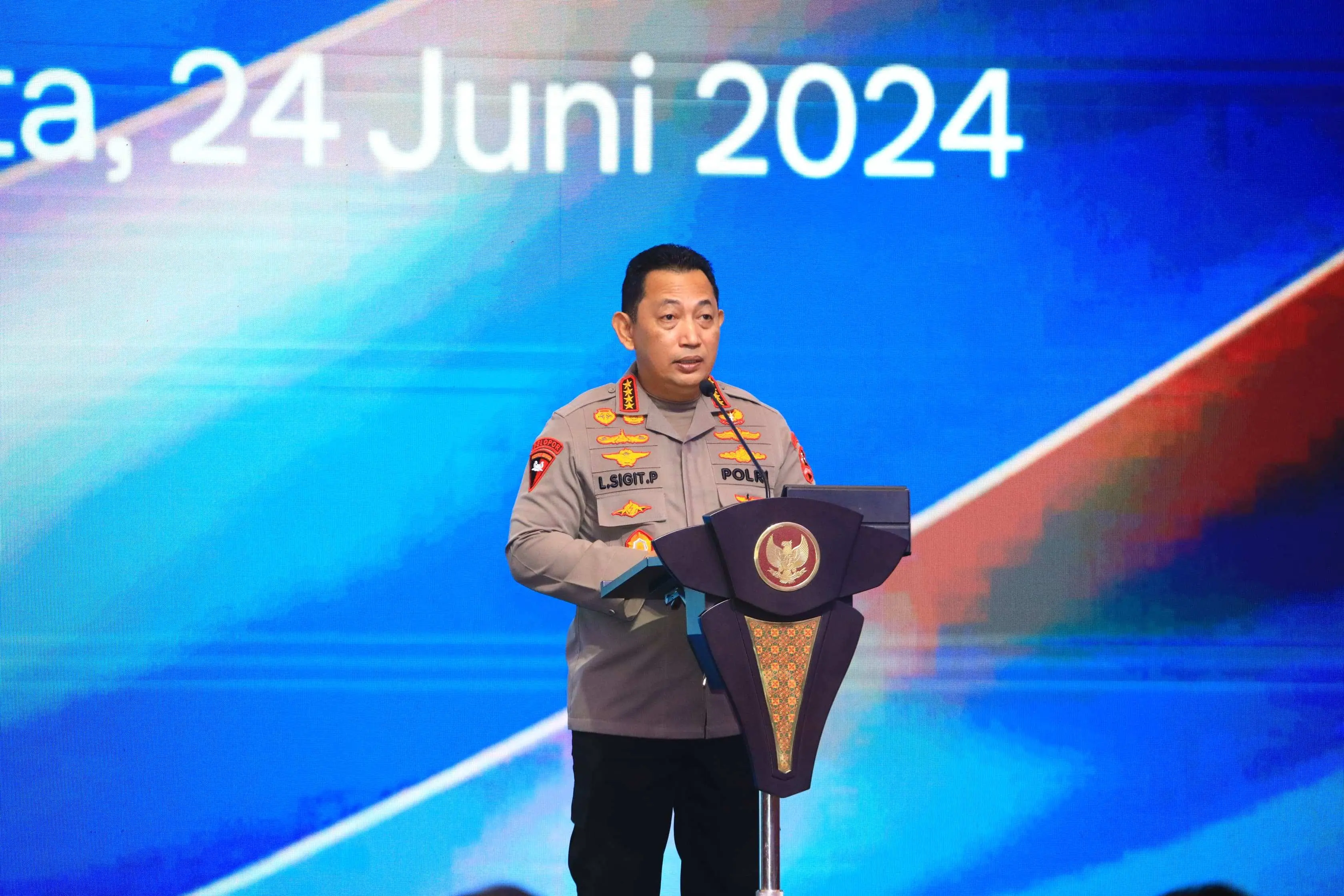 Luncurkan Layanan Izin Event Berbasis Digital, Kapolri Jenderal Listyo Sigit Prabowo: Pelaku Industri Kreatif Semakin Dipermudah