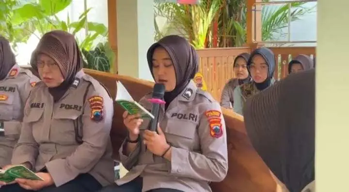 Bripda Sherly, Sosok Polwan Polresta Banyumas yang Hafal 30 Juz Al Quran