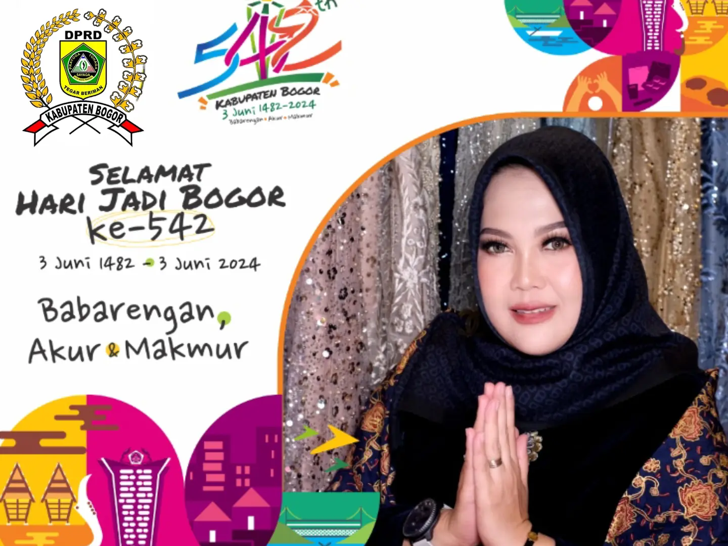 Momen HJB ke 542, Sekretaris DPRD Yunita Mustika Putri Minta Jajarannya untuk Terus Meningkatkan Kinerja