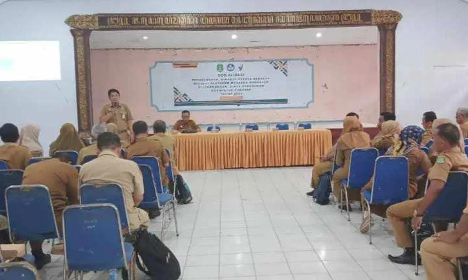 Libatkan Pengawas TK, SD dan SMP, Disdik Sumenep Gelar Sosialisasi Pengelolaan Kinerja Kepsek Melalui PMM