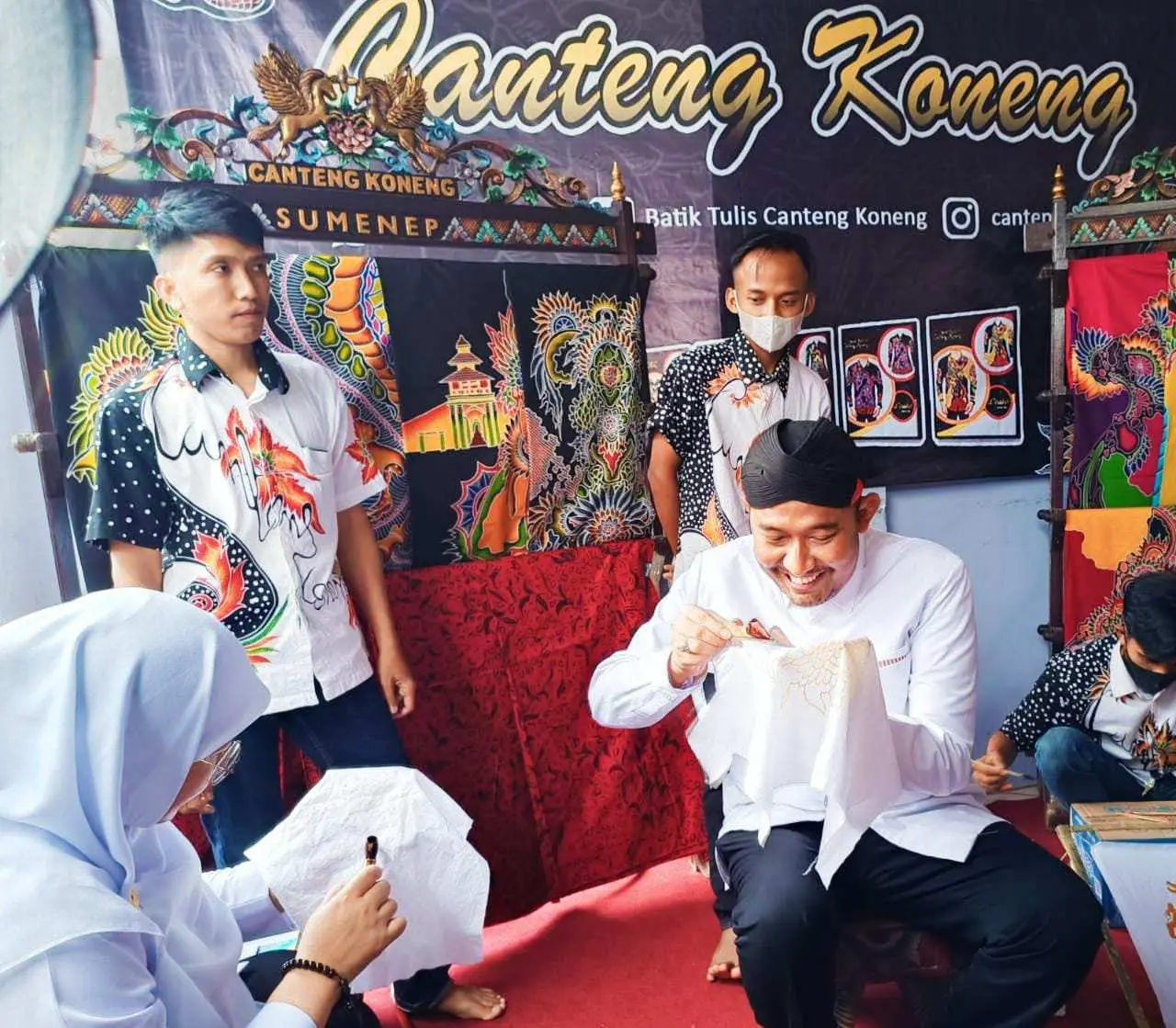 Kehadiran Batik Canteng Koneng hingga Tembus Pasar Global, Bupati Achmad Fauzi Akui Pembatik di Sumenep Alami Kemajuan Pesat