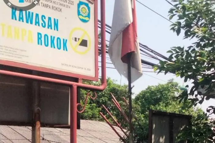 Lurah Cipayung Jaya Kota Depok Diduga Lecehkan Lambang Negara Bendera Merah Putih