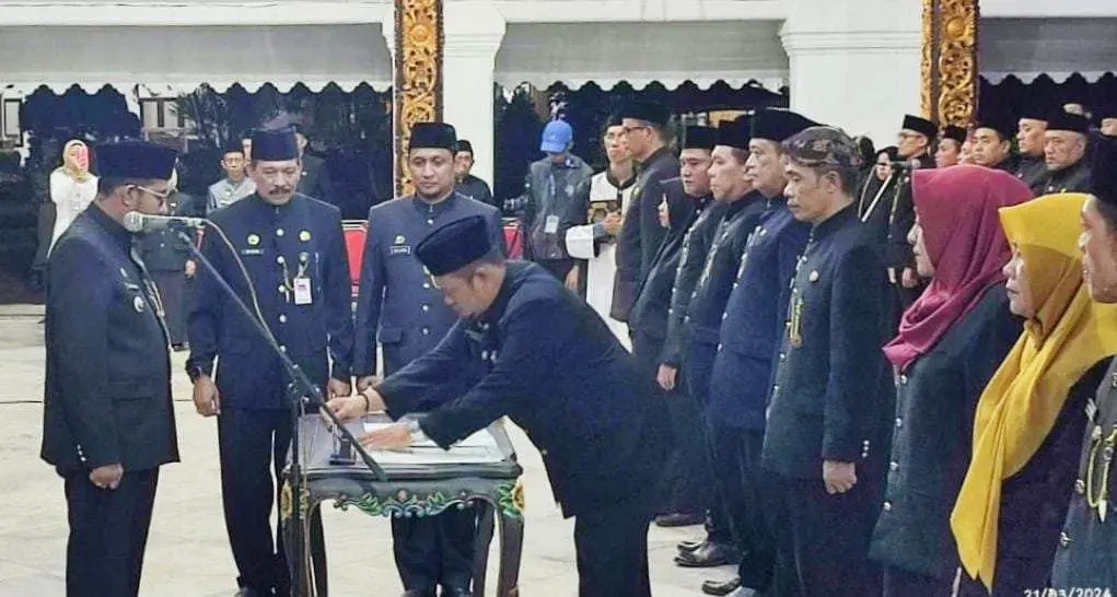 Bupati Achmad Fauzi Kembali Melantik 9 Pejabat Pimpinan OPD di Lingkungan Pemkab Sumenep