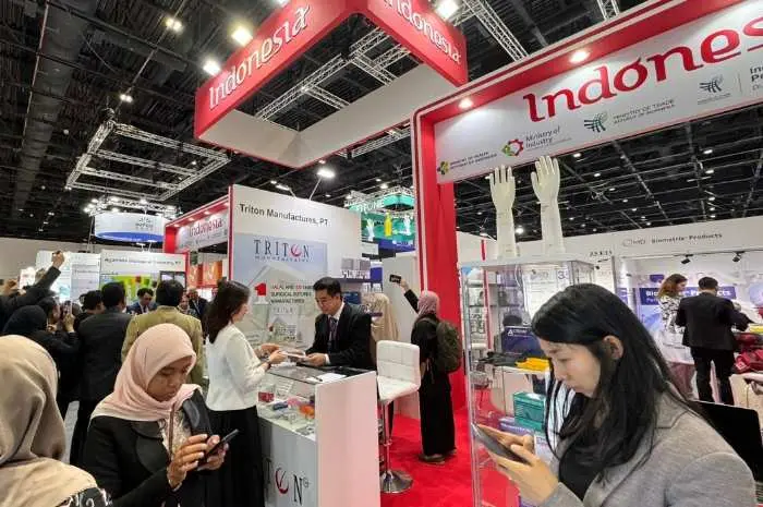 Triton Bakal Pamerkan Produk Alat Kesehatan Indonesia Pada Ajang Arab Health 2024 di Dubai World Trade Center Uni Emirat Arab