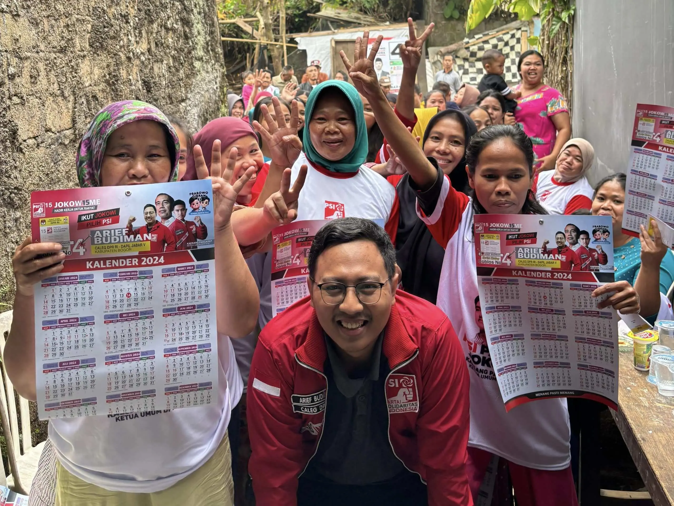 Caleg Muda PSI Kabupaten Bogor Arief Budiman Harapkan di Tahun Baru 2024 Situasi Politik Menyenangkan