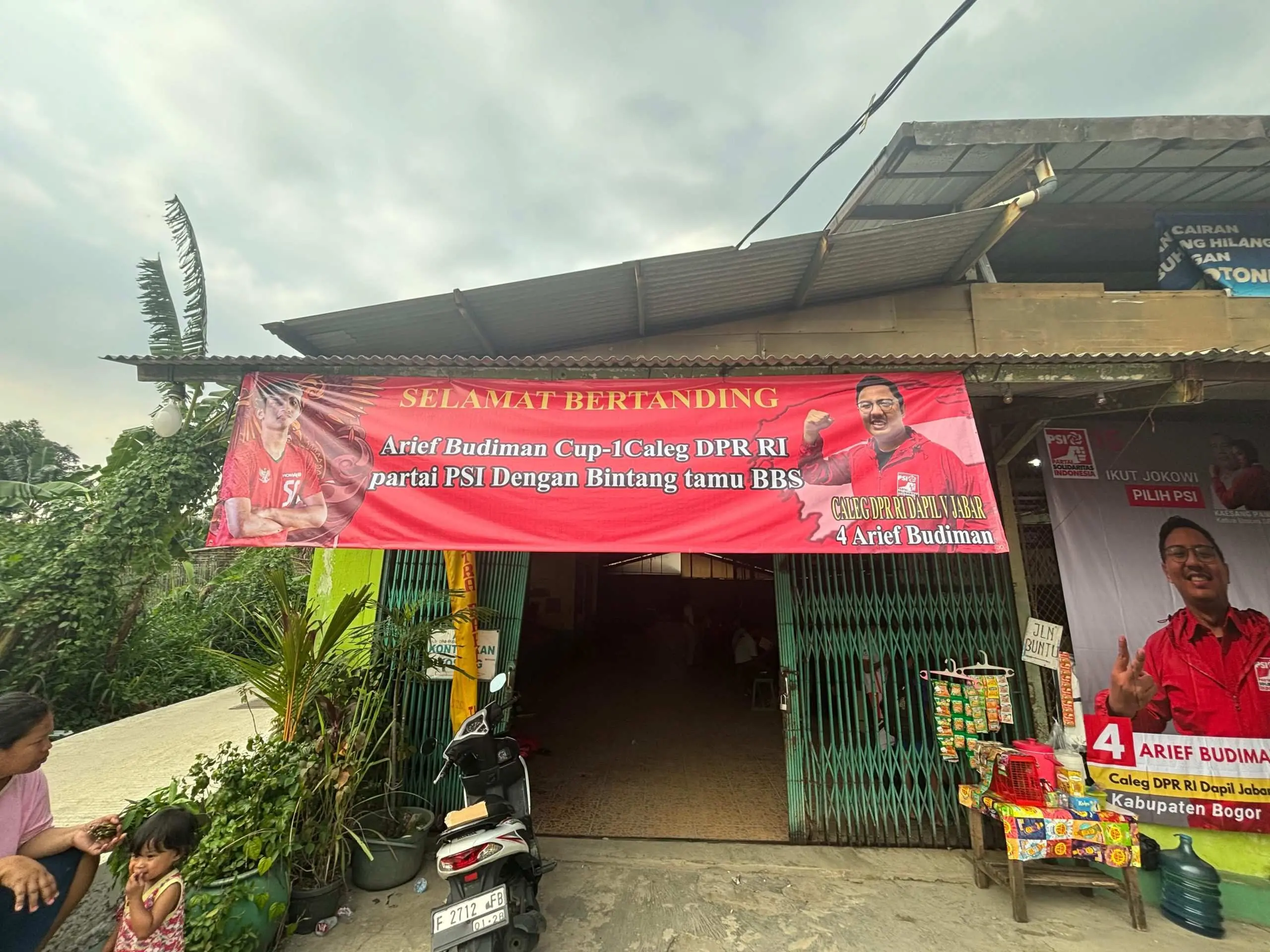 Caleg PSI, Arief Budiman Dukung Potensi Pemuda Gelar Kompetisi Futsal Bersama BBS di Parung Bogor