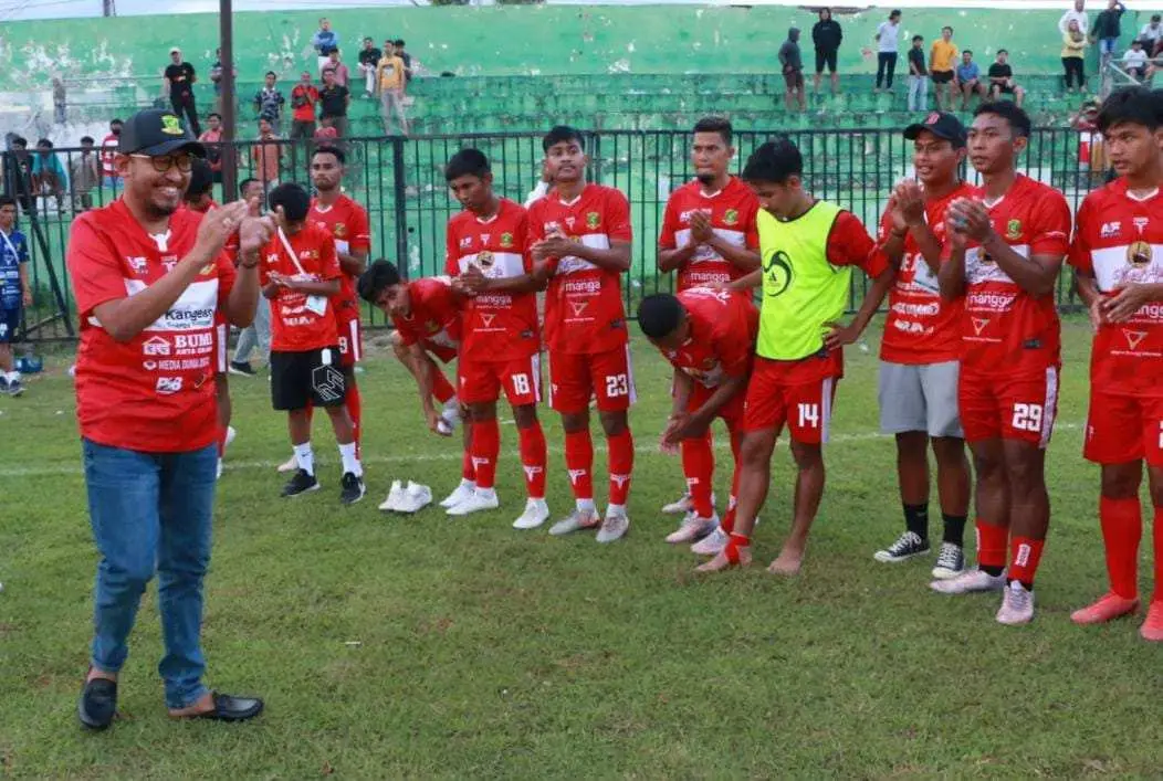 Petik Kemenangan Lawan Persesa Sampang, Presiden Perssu MC Harap Pemainnya Terus Berikan yang Terbaik