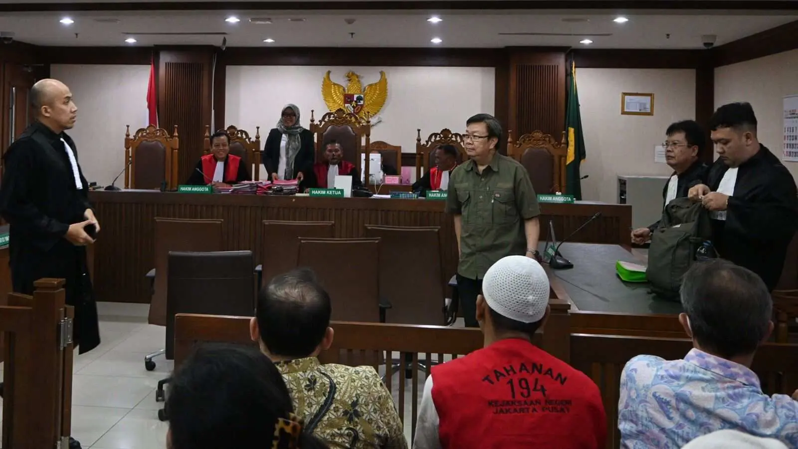 Majelis Hakim PN Jakarta Pusat Tolak Eksepsi Terdakwa Rudy Dermawan Muliadi