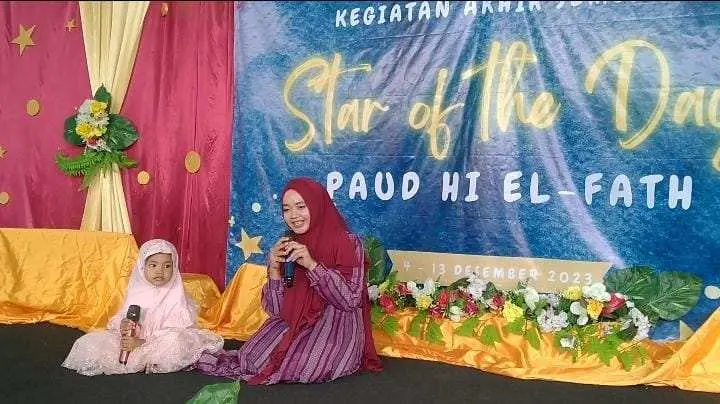 PAUD H.I El Fath Sumenep Gelar Panggung Star of The Day Jelang Akhir Semester
