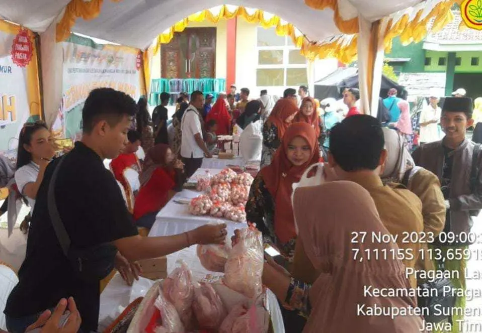 Warga Pragaan Sambut Baik Gerakan Pangan Murah, DKPP Sumenep Berharap Begini