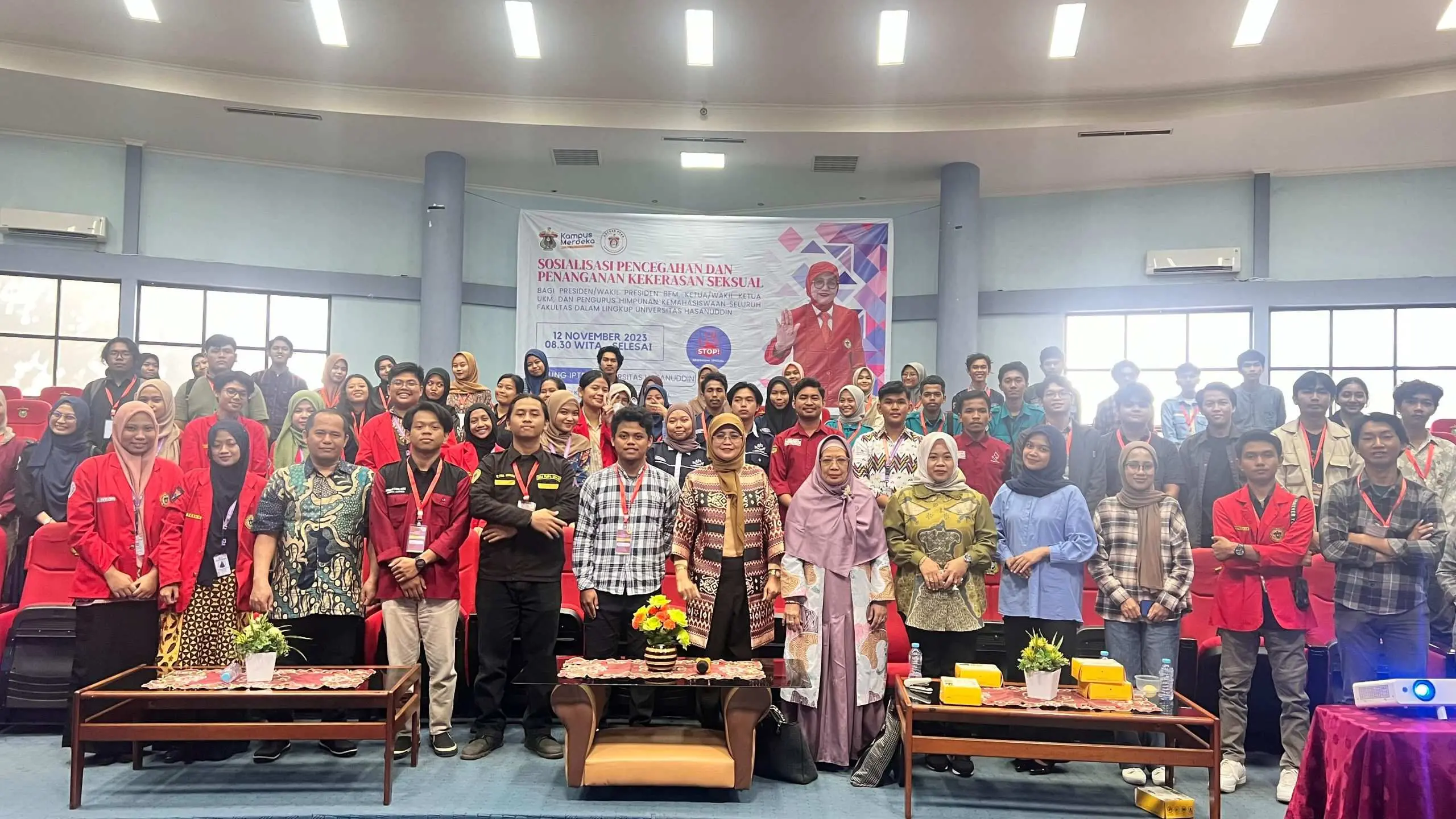 Satgas PPPKS UNHAS Sosialisasikan Pencegahan dan Penanganan Kekerasan Seksual di Lingkungan Mahasiswa