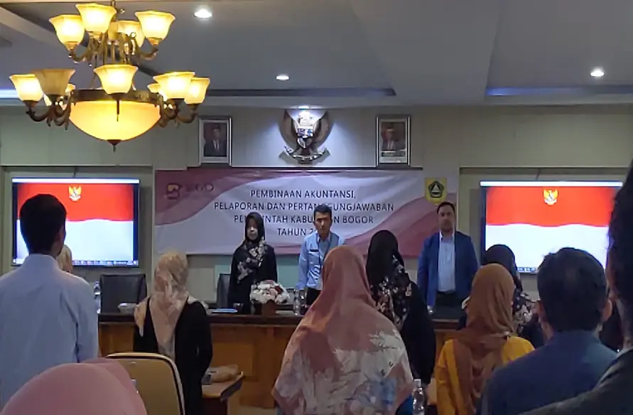 Kegiatan Pembinaan Akuntansi, Pelaporan dan Pertanggungjawaban Pemkab Bogor Tahun Anggaran 2023