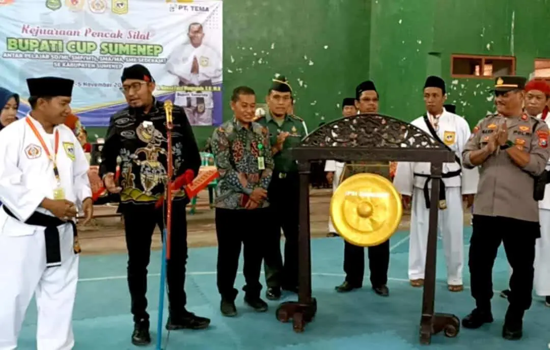 Ratusan Pencak Silat di Sumenep Ikut Kejuaraan Bupati Cup 2023