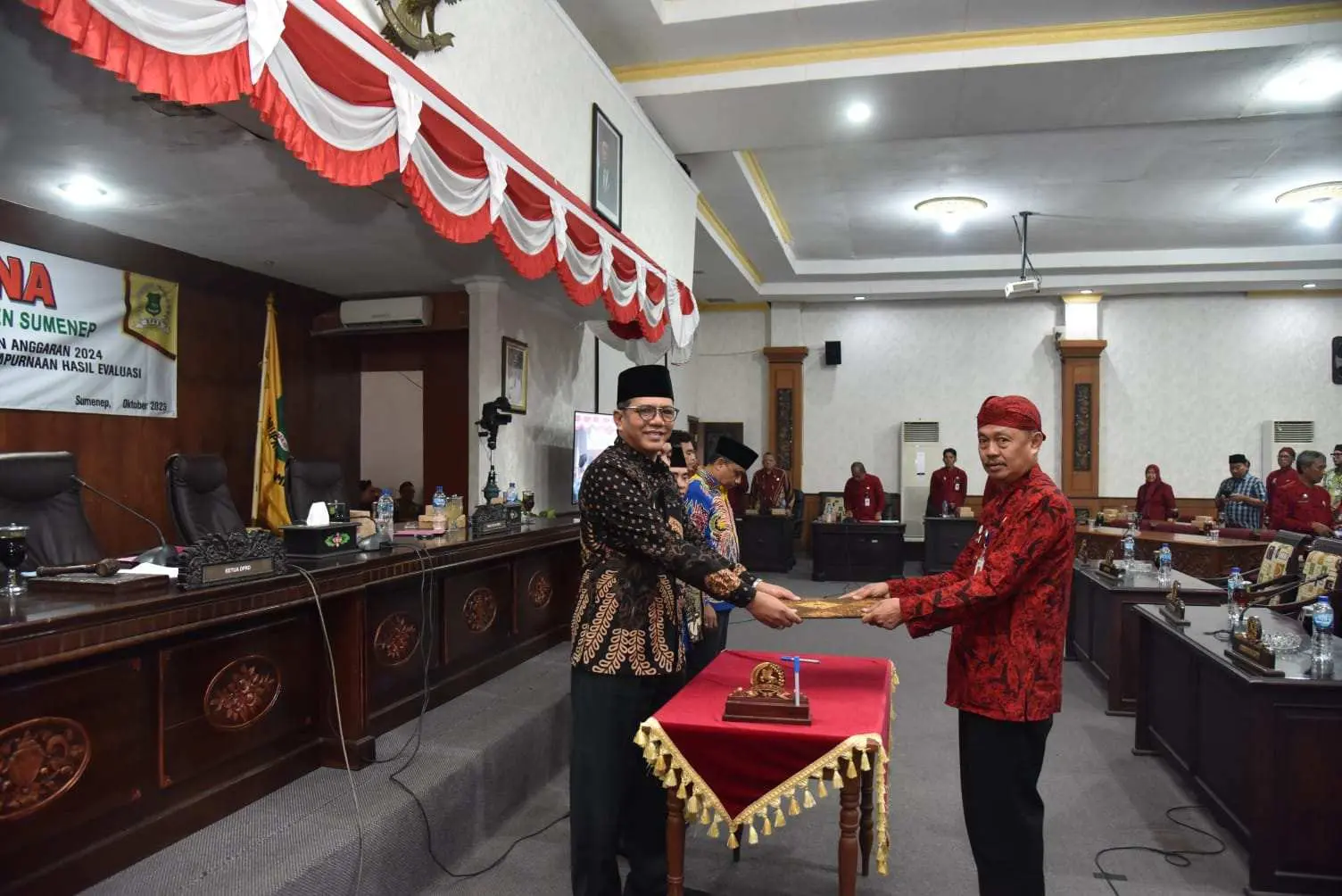 Rapat Paripurna Timgar dan Banggar DPRD Sumenep Finalisasi Pembahasan RAPBD 2024