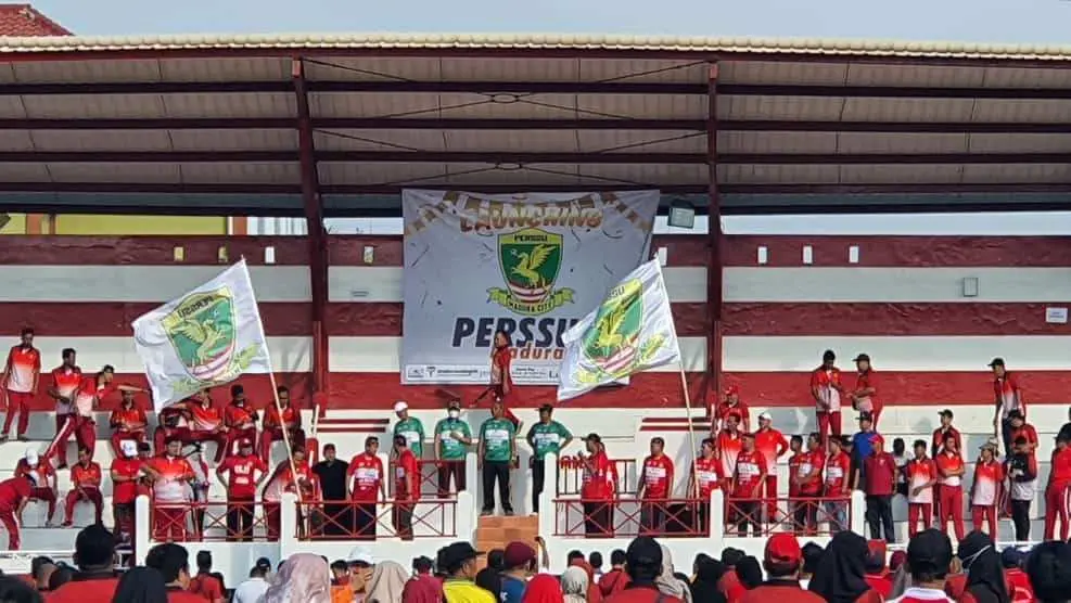 Jelang Kompetisi Liga 3 Musim 2023, Bupati Sumenep Luncurkan Jersey untuk Perssu Madura City