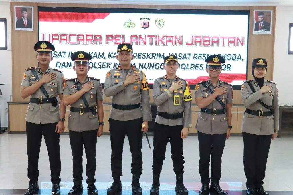 Kapolres Bogor Rotasi Sejumlah Kasat dan Kapolsek, Berikut Nama-namanya