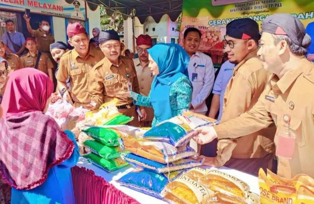 Stabilkan Harga Pangan dan Kendalikan Inflasi Daerah, DKPP Sumenep Adakan Gerakan Pangan Murah