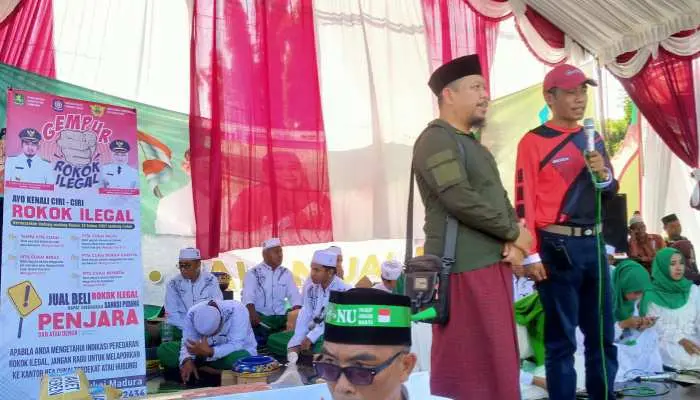 PCNU Sumenep Gandeng Satpol PP dan Bea Cukai Gelar JJS Hari Santri 2023 Jadi Sarana Sosialisasi Bahaya Rokok Ilegal