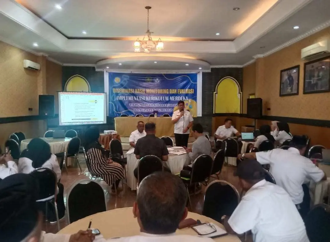 Disdik Sumenep Gelar Diseminasi Hasil Monev IKM 2022-2023 dengan Hadirkan Tim PSKK UGM dan Tim Inovasi Jatim