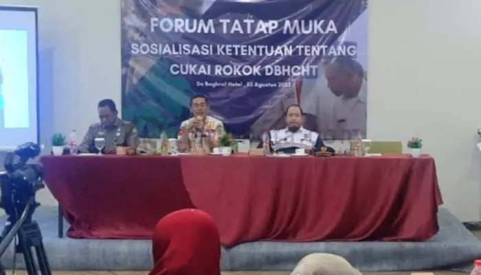 Cegah Peredaran Rokok Ilegal, Satpol PP Sumenep Gelar Sosialisasi Tatap Muka