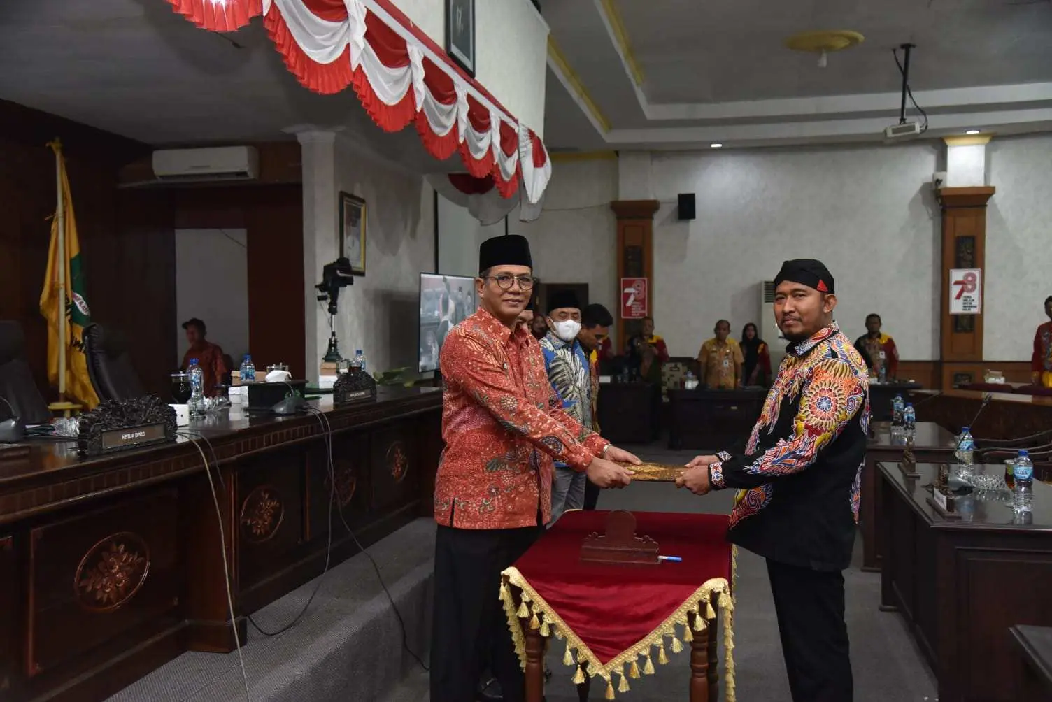 Paripurna DPRD Sumenep Penandatanganan KUA-PPAS RAPBD 2024