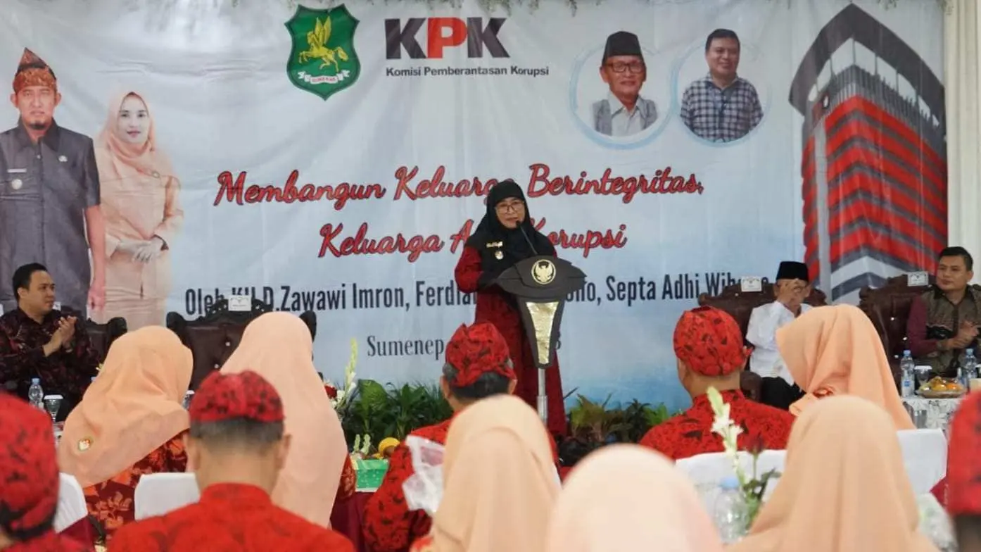 Wakil Bupati Sumenep Dewi Khalifah Ajak Istri Pejabat Terlibat Aktif Cegah Korupsi