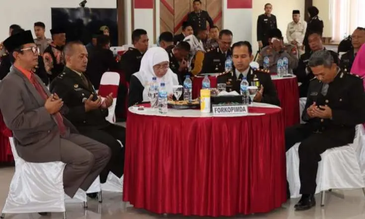 Peringati Hari Bhayangkara ke 77, Polres Sumenep Gelar Tasyakuran