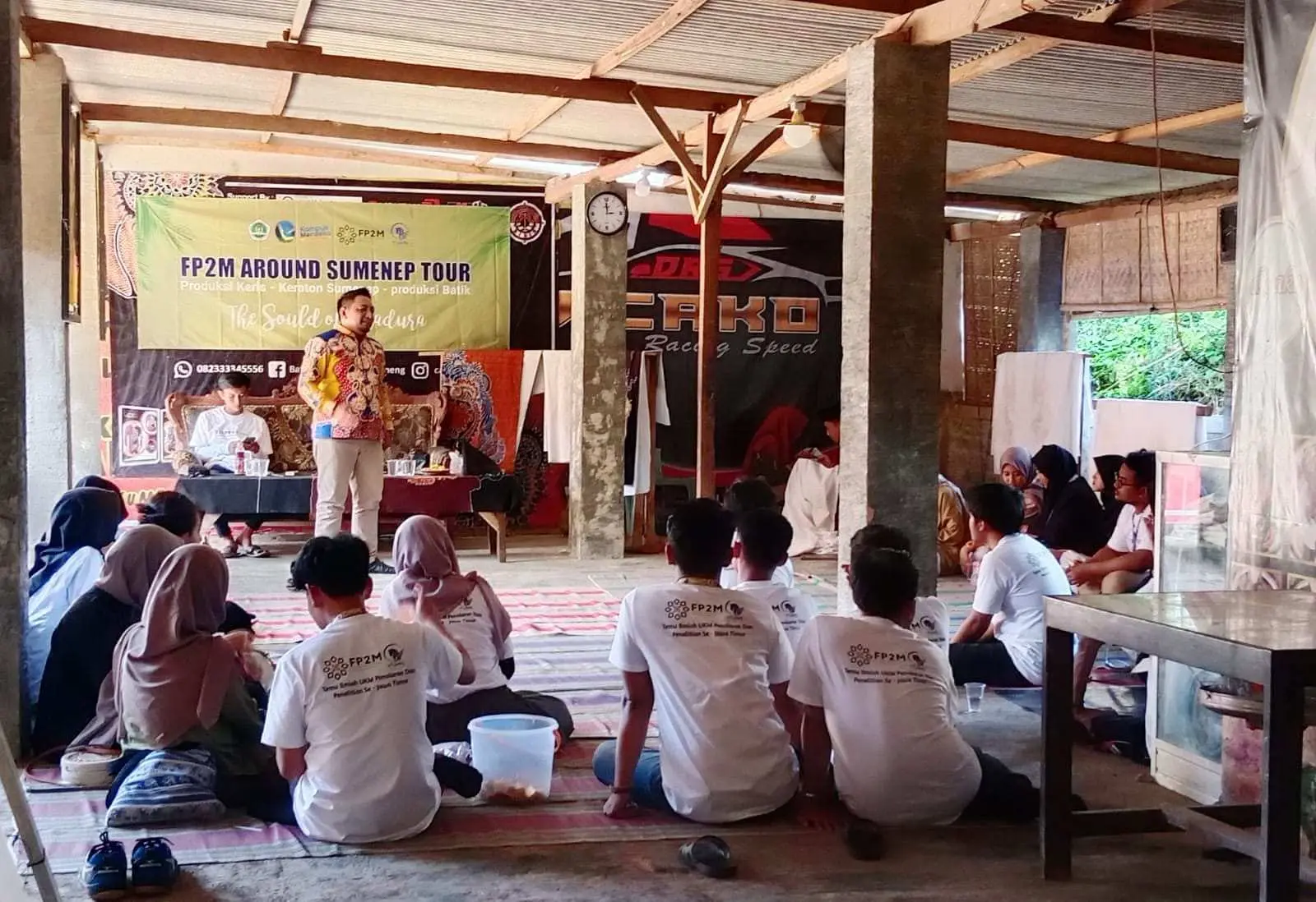 Tembus Pasar Global, Batik Tulis Canteng Koneng Sumenep Jadi Objek Penelitian TIUPPS Se-Jawa Timur