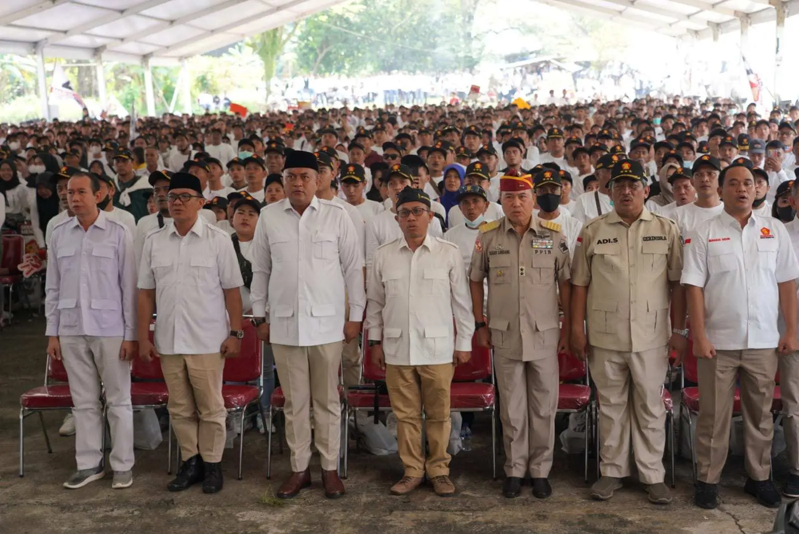 Prabowo Sapa Kader Gerindra Bogor, Iwan Setiawan Ingin Dapil II Tetap Jadi Lumbung Suara