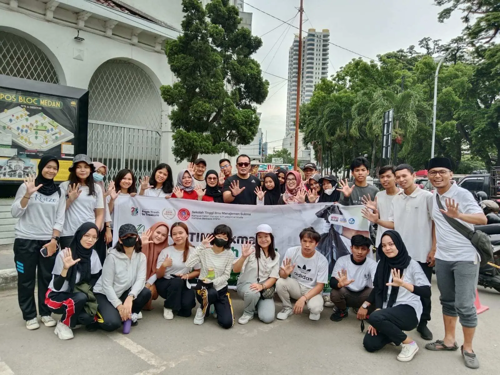 Kampus STIM Sukma dan Wakil Wali Kota Medan Ajak Warga Bergibah