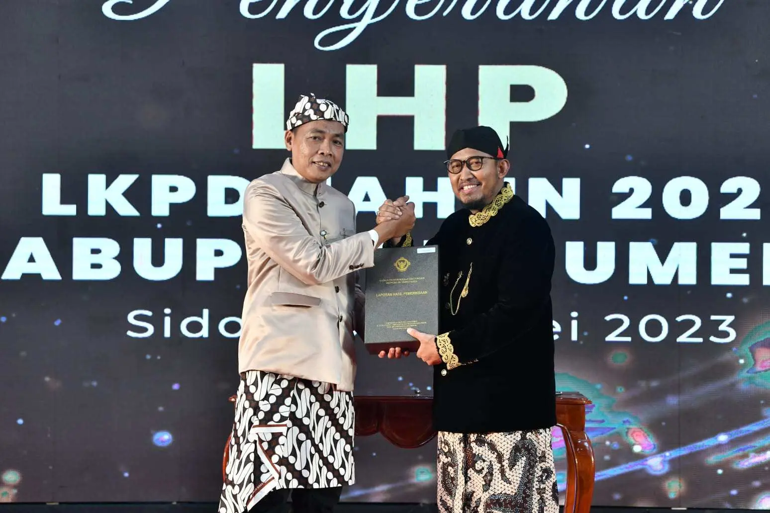 Berturut-turut, Pemkab Sumenep Kembali Raih Opini WTP dari Hasil LKPD 2022