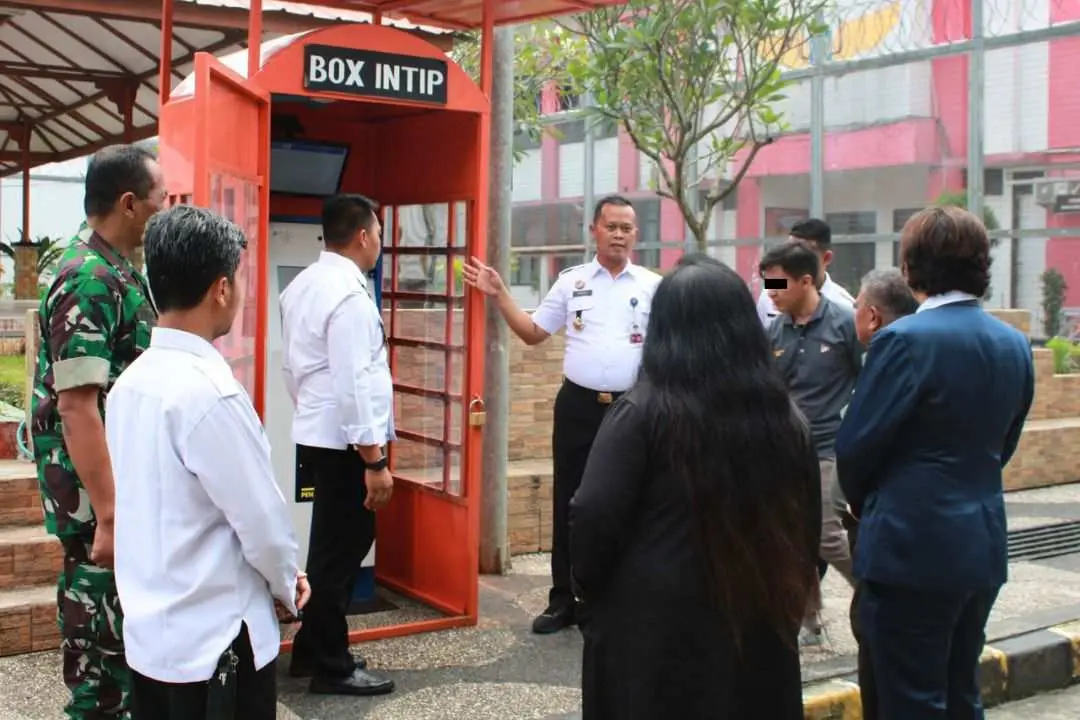 Karutan Kelas 1 Depok Terima Kunjungan Danramil 03/Sukmajaya