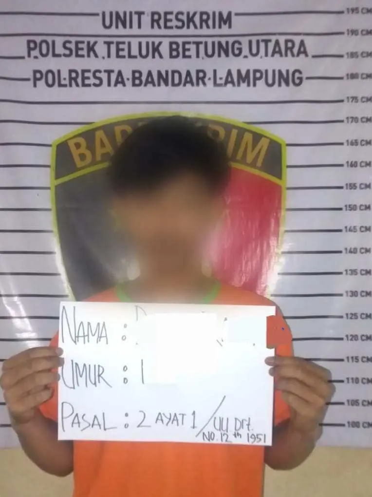 Bawa Celurit, Polsek Teluk Betung Utara Tangkap Pelajar SMK