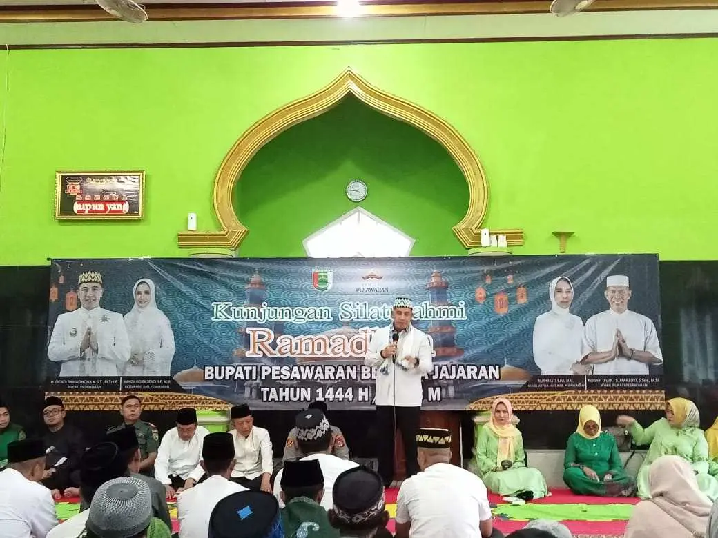 Bupati Pesawaran Ajak Masyarakat Hiasi Ramadhan dengan Berbagai Hal Positif