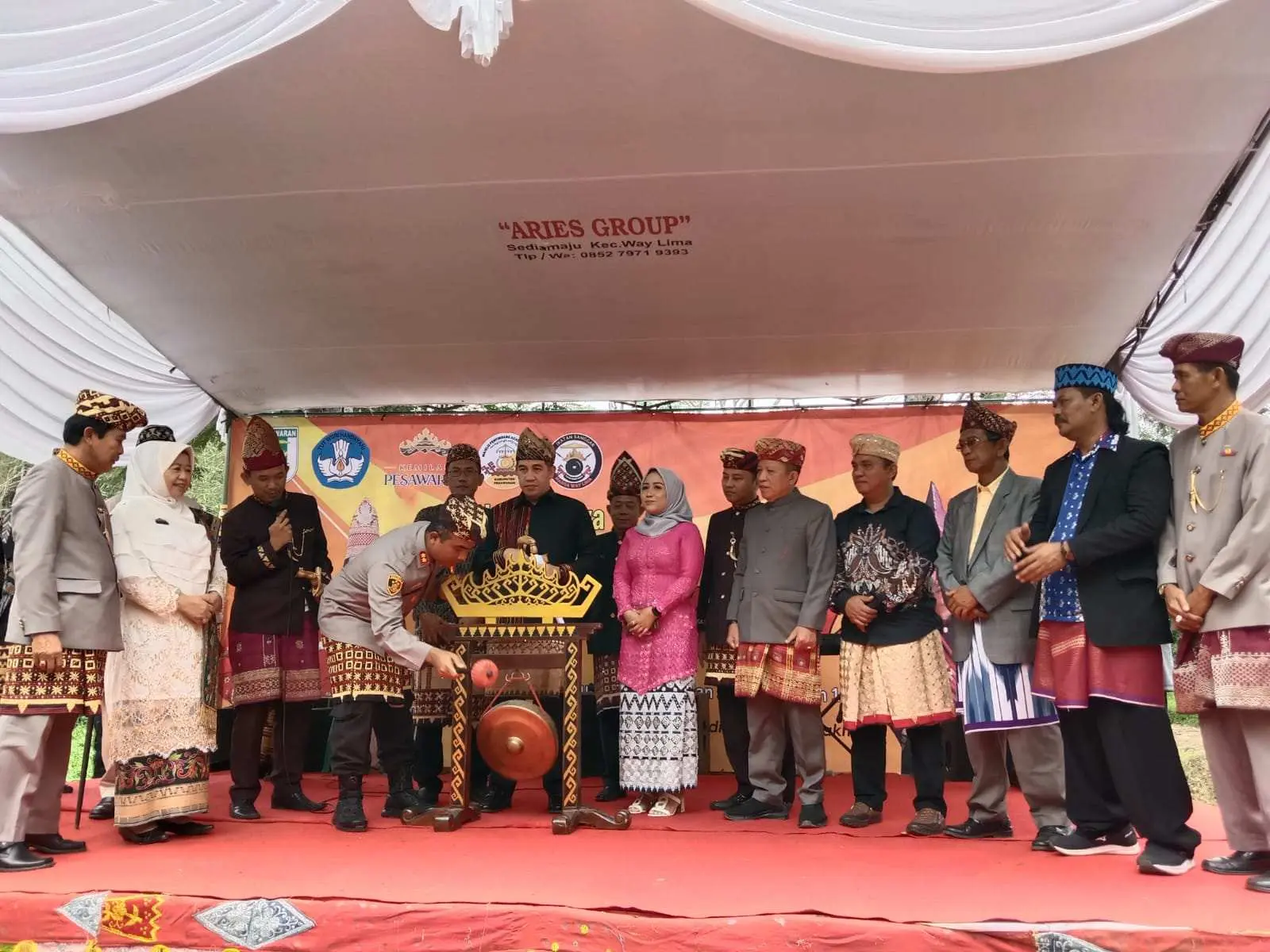Menyambut Bulan Suci Ramadhan 1444 H, MPAL Kabupaten Pesawaran Gelar Festival Budaya Bulimau