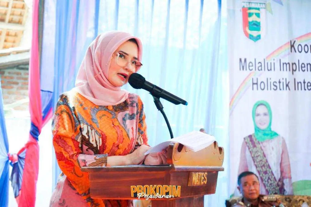 Bunda PAUD Pesawaran Nanda Indira Dendi Buka Acara PAUD HI di 2 Lokasi