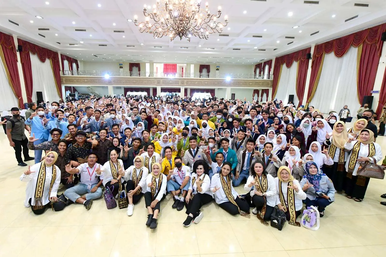 Iriana Joko Widodo Melakukan Kunjungan ke Provinsi Lampung