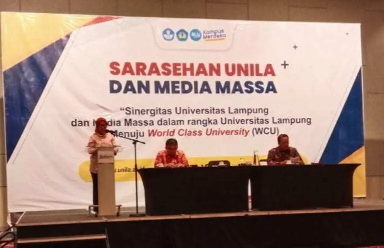 Unila Gelar Acara Sarasehan dengan Media, Ternyata Ini Tujuannya