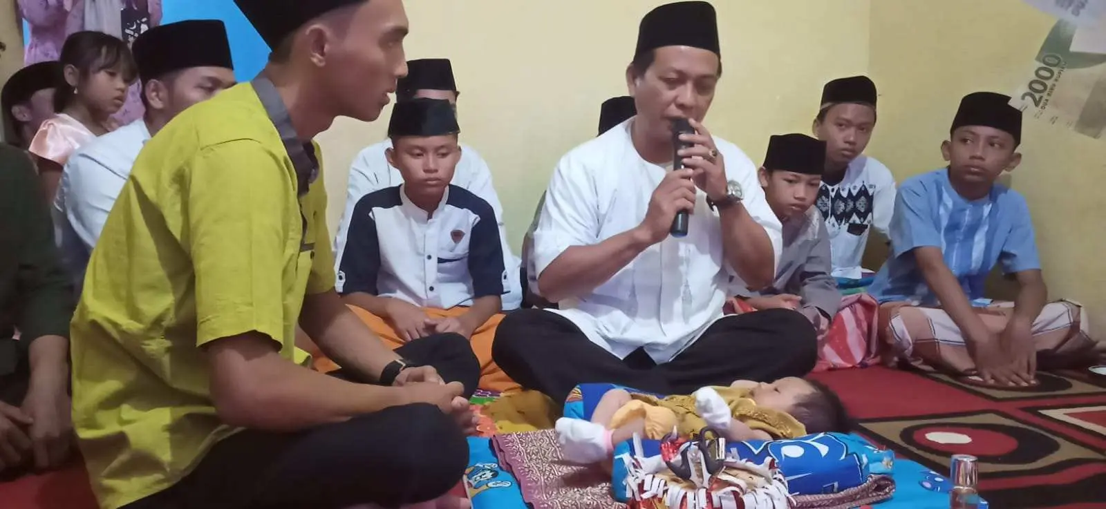 Ketua KO WAPPI Pesawaran Hadiri Tasyakuran Marhaban Cucu Keduanya