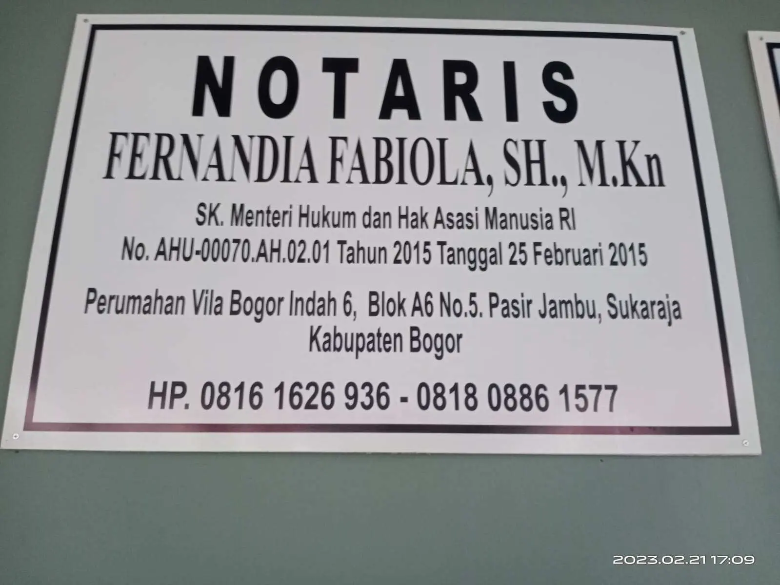 Rusmaidi Melawan Mafia Tanah, Notaris Fernandia Fabiola Mengakui Membuat AJB Berdasarkan PPJB dan Surat Kuasa