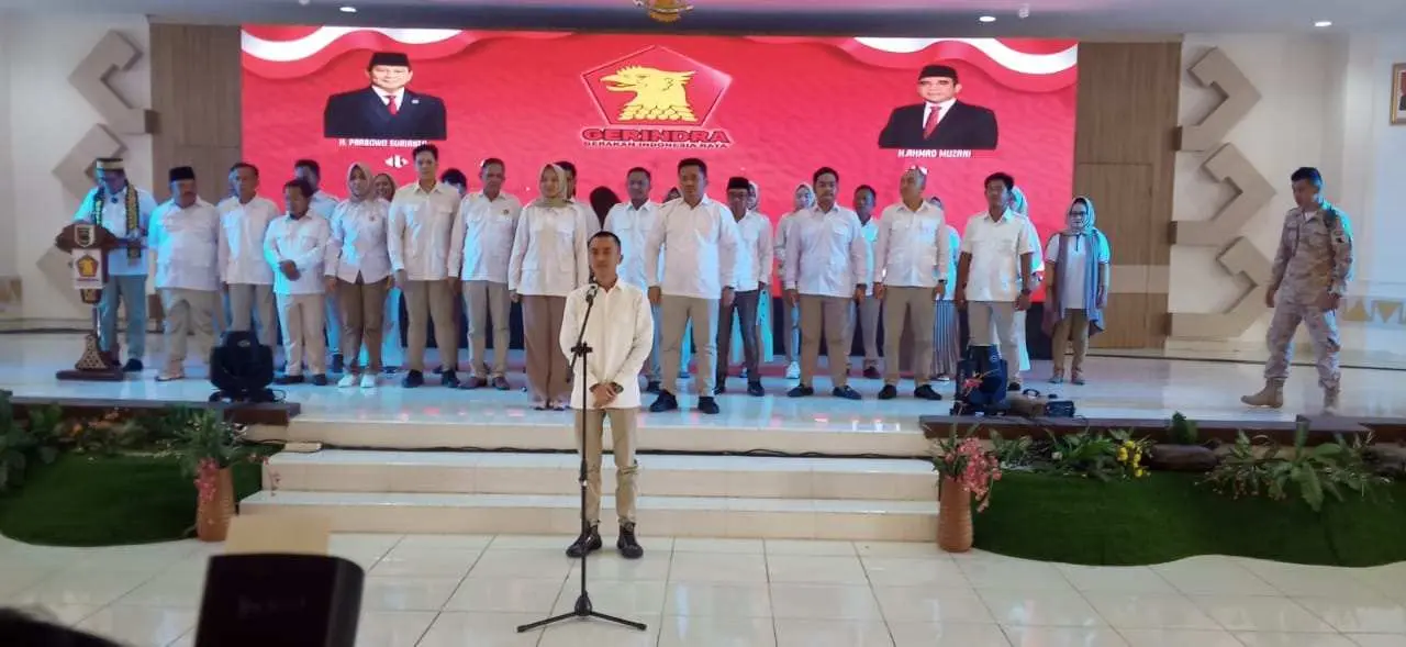Partai Gerindra Gelar Acara Pengukuhan Pengurus DPC Kabupaten Pesawaran