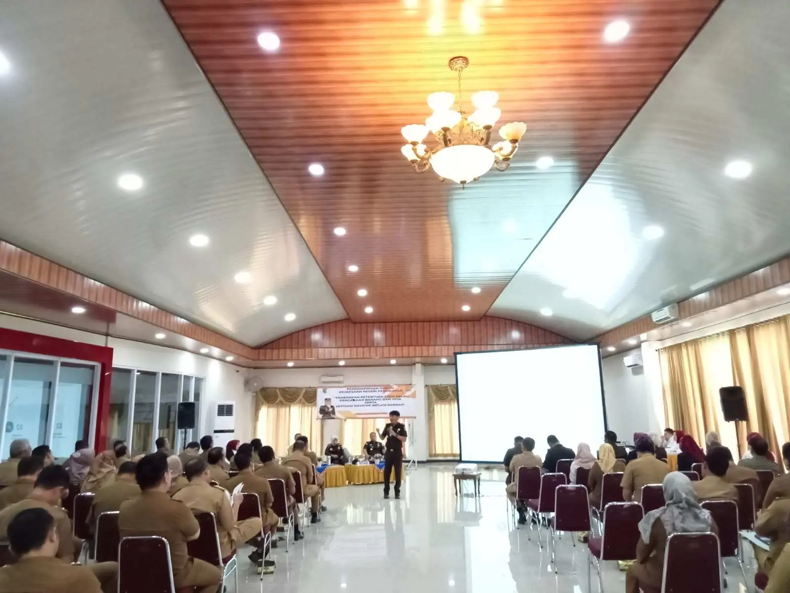 Antisipasi dan Mitigasi Terhadap Kegiatan Pemda di Tahun 2023, Kejari Pesawaran Gelar Rapat Pendampingan Hukum di Graha Adora