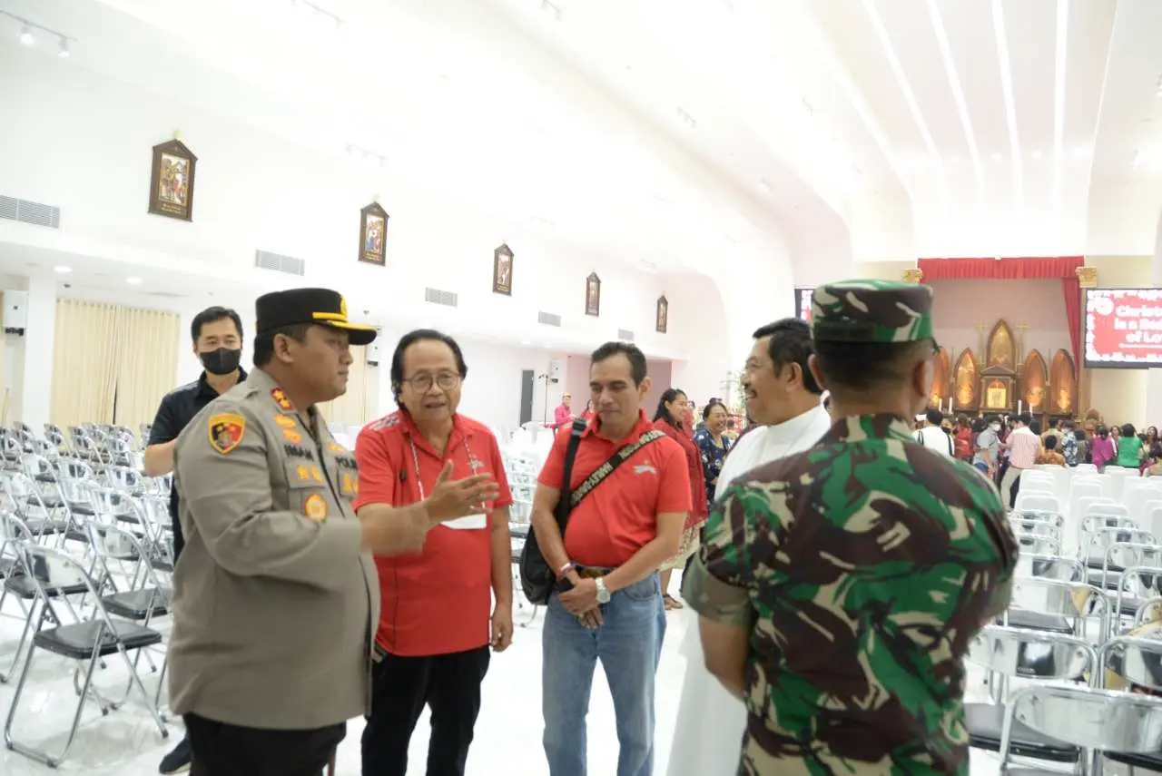 Pastikan Ibadah Malam Natal Berjalan Aman, Polres Bogor Gelar Patroli Gabungan