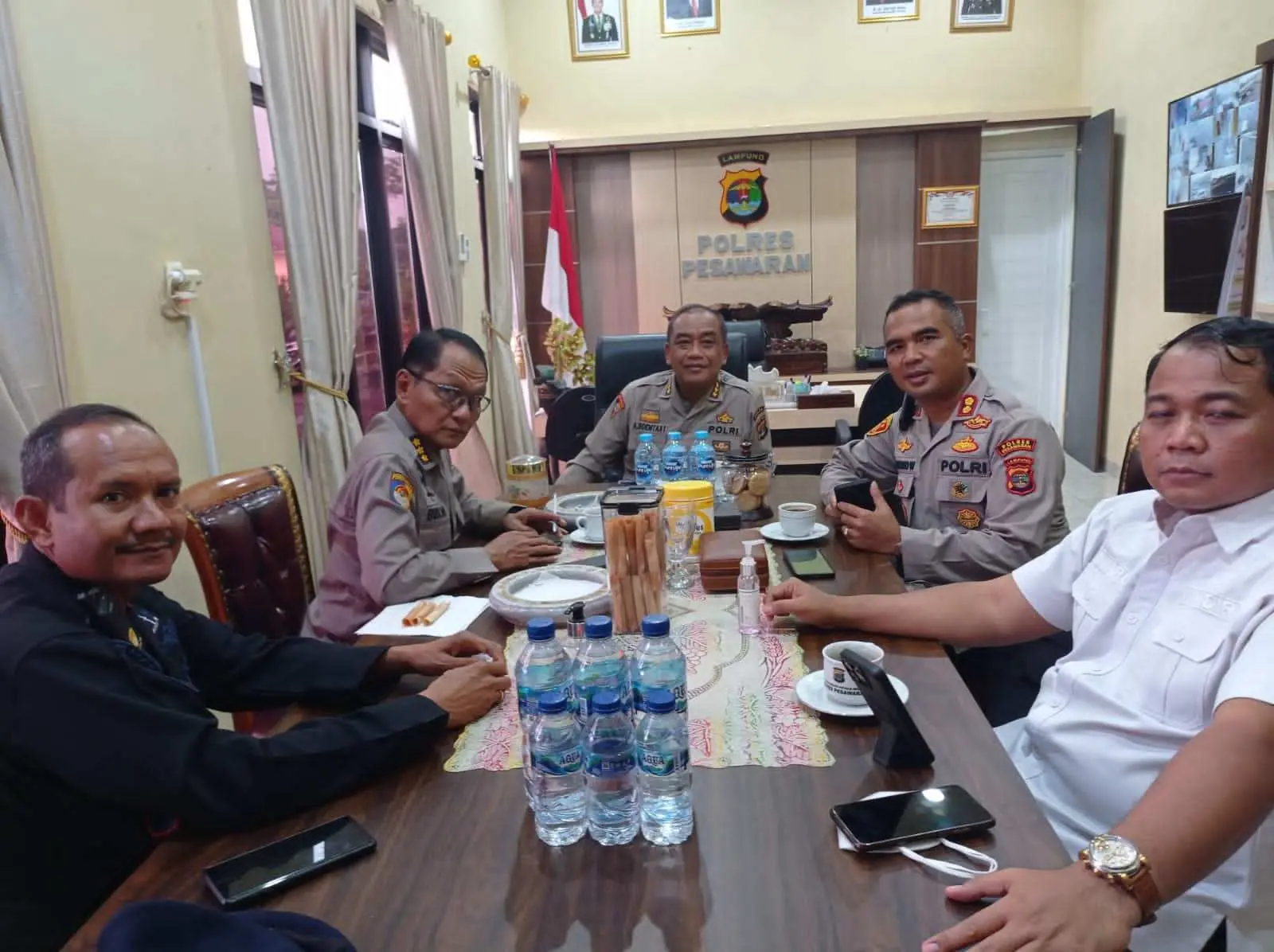 Pastikan Berjalan Kondusif, Polres Pesawaran Perketat Pelaksanaan Pilkades Serentak di 29 Desa